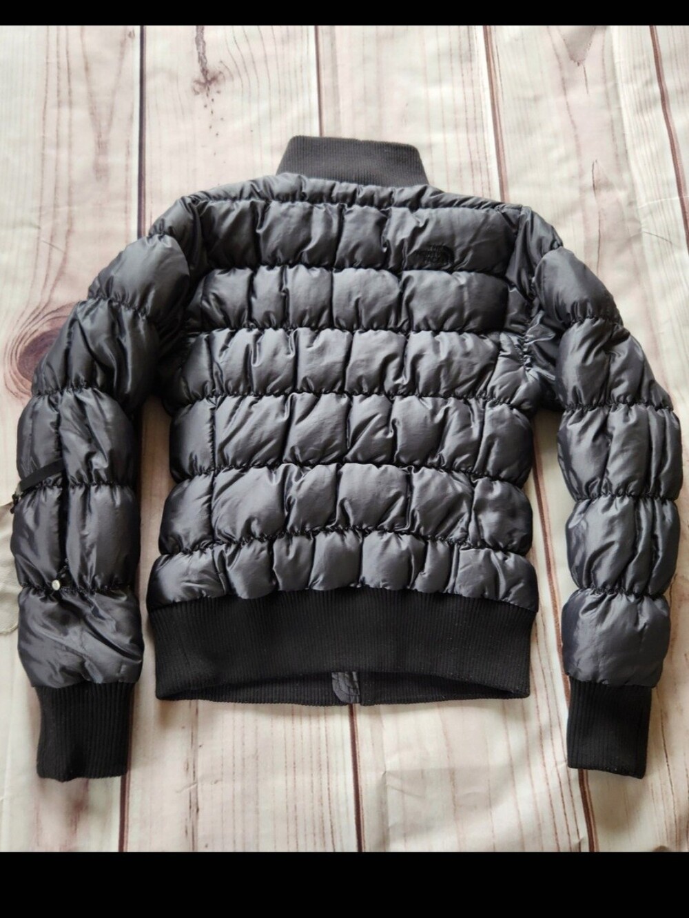 The North Face 600 Fill Goose Down Puffer Coat Ski Jacket Grey, Women's Size XS - Picture 7 of 10